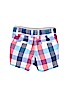 Baby Gap 100% Cotton Plaid Blue Shorts Size 6-12 mo - photo 2