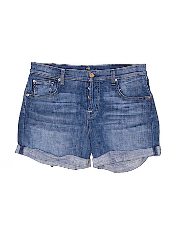7 For All Mankind Denim Shorts (view 1)