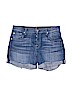 7 For All Mankind Blue Denim Shorts Size 29 waist - photo 1