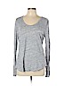Steven Alan 100% Linen Gray Long Sleeve T-Shirt Size L - photo 1