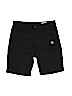 Volcom Solid Black Khaki Shorts Size 20 - photo 1