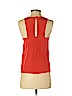 Tibi 100% Silk Orange Sleeveless Silk Top Size 0 - photo 2