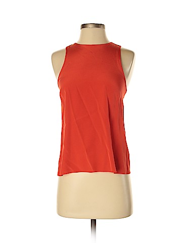 Tibi Sleeveless Silk Top (view 1)