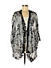 ANGL 100% Polyester Black Kimono Size L - photo 1