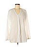 ExOfficio White Long Sleeve Button-Down Shirt Size 8 - 10 - photo 1
