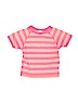Tea Stripes Pink Rash Guard Size 6 - photo 1