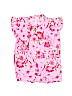 Assorted Brands Floral Pink Short Sleeve Outfit Size 80 cm / US 12-18 MO - photo 1
