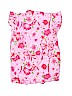 Assorted Brands Floral Pink Short Sleeve Outfit Size 80 cm / US 12-18 MO - photo 2