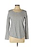 Ann Taylor LOFT 100% Cotton White Long Sleeve Top Size L - photo 1