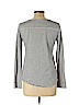 Ann Taylor LOFT 100% Cotton White Long Sleeve Top Size L - photo 2