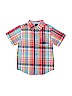 Nautica 100% Cotton Blue Short Sleeve Button-Down Shirt Size 4T - photo 1