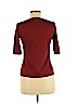 Akris Punto Brown 3/4 Sleeve Top Size 8 - photo 2