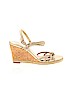 Arturo Chiang Gold Wedges Size 8 - photo 1