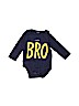 Baby Gap 100% Cotton Blue Long Sleeve Onesie Size 12-18 mo - photo 1