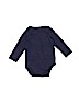 Baby Gap 100% Cotton Blue Long Sleeve Onesie Size 12-18 mo - photo 2