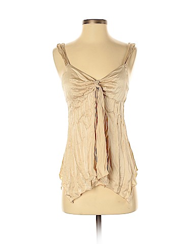 New York & Company Sleeveless Silk Top (view 1)