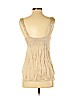 New York & Company 100% Silk Tan Sleeveless Silk Top Size 2 - photo 2