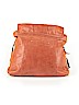B Makowsky Orange Leather Crossbody Bag One size - photo 3