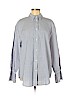 Emporio Armani 100% Cotton Blue Long Sleeve Button-Down Shirt Size EU (IT) 46 / US 10 - photo 1
