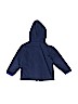 Old Navy 100% Polyester Blue Zip Up Hoodie Size 18-24 mo - photo 2