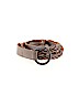 Gap 100% Leather Solid Silver Leather Belt Size M - photo 1