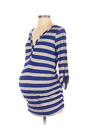 Motherhood 3/4 Sleeve Henley (view 1)