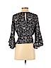 Likely 100% Polyester Black 3/4 Sleeve Blouse Size S - photo 2