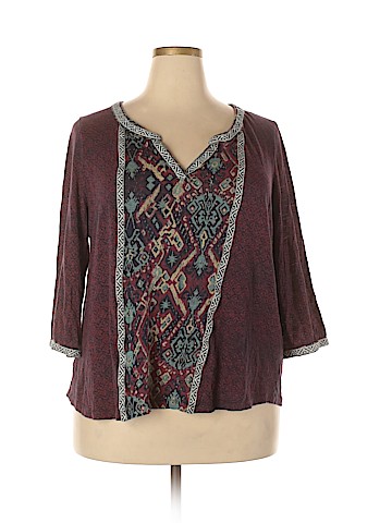 Lucky Brand 3/4 Sleeve Top (view 1)