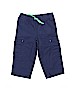 Carter's 100% Cotton Blue Cargo Pants 9-12 MO / 12 MO - photo 1