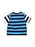 Gymboree 100% Cotton Stripes Blue Short Sleeve Henley Size 12-18 mo - photo 2