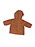 Baby Boden Solid Brown Fleece Jacket Size 3-6 mo - photo 2