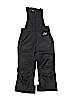 Assorted Brands 100% Polyester Black Snow Pants With Bib Size M (youth) - photo 1