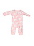Carter's 100% Cotton Pink Long Sleeve Outfit 3-6 MO / 6 MO - photo 1