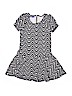 Truly Me Chevron-herringbone Black Dress Size 8 - photo 1
