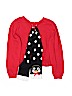Fleurish 100% Cotton Red Cardigan Size 7 - photo 1