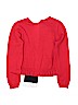 Fleurish 100% Cotton Red Cardigan Size 7 - photo 2
