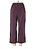 Simonton Says Purple Casual Pants Size L (petite) - photo 2