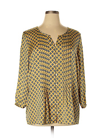 Bass Long Sleeve Blouse (view 1)