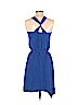 Banana Republic 100% Silk Blue Casual Dress Size 2 (petite) - photo 2