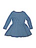 Gymboree 100% Cotton Print Blue Dress Size 5 - 6 - photo 2
