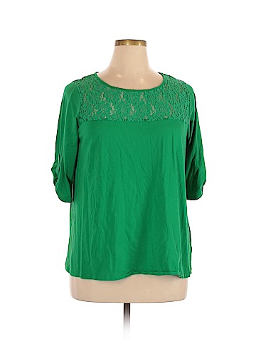 Jones New York 3/4 Sleeve Top (view 1)