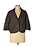 Eileen Fisher Tan Wool Blazer Size L - photo 1