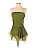 Bebe 100% Silk Green Sleeveless Silk Top Size XS - photo 1