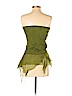 Bebe 100% Silk Green Sleeveless Silk Top Size XS - photo 2