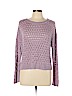 Halogen 100% Acrylic Purple Pullover Sweater Size L (petite) - photo 1