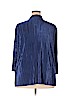 Cj Banks 100% Polyester Blue Cardigan Size 2X - photo 2