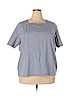 Lands' End 100% Cotton Blue Short Sleeve T-Shirt Size 2X - photo 1