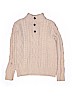 Gap Kids Solid Ivory Pullover Sweater Size 10 - photo 1