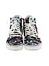 Vans Print Black Sneakers Size 9 1/2 - photo 2