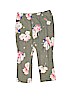 Old Navy Floral Polka Dots Green Leggings Size 18-24 mo - photo 1